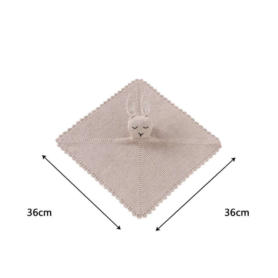 Doudou Lange Bébé en Mousseline de Coton - Ultra Doux & Apaisant - 4 Coloris