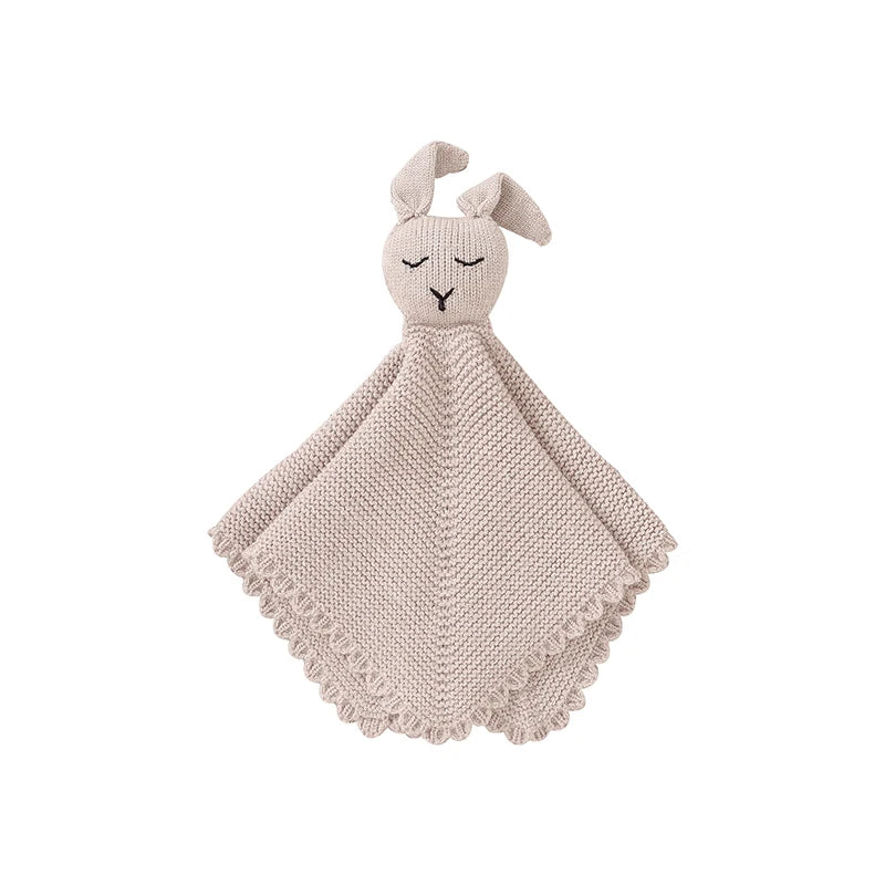 Doudou Lange Bébé en Mousseline de Coton - Ultra Doux & Apaisant - 4 Coloris