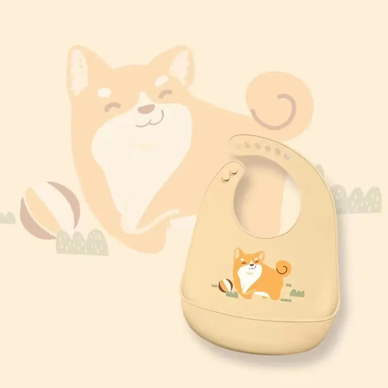 Bavoir bébé en silicone - Imperméable, souple et réglable (plusieurs modèles)