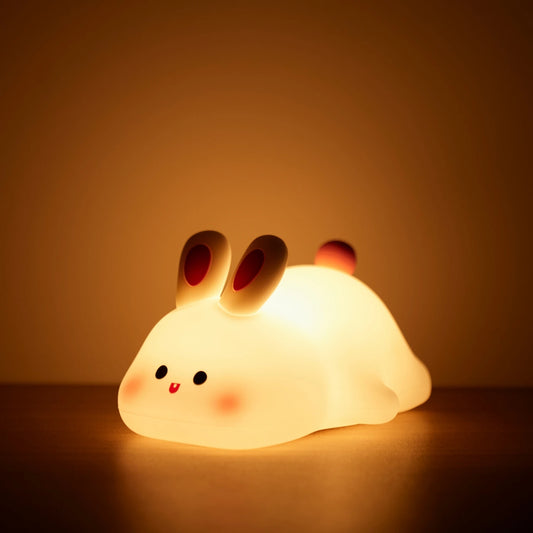 Veilleuse Bébé - Lapin ou Chien - Douce lumière d’endormissement